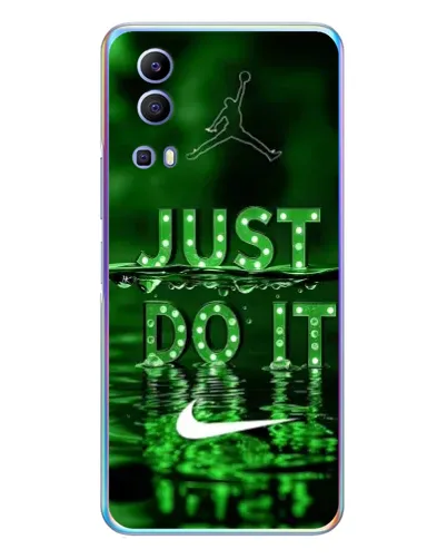 Чехол для Vivo Y72 с картинкой «Зеленый неоновый Nike» Чехол для Vivo Y72 с картинкой «Зеленый неоновый Nike»