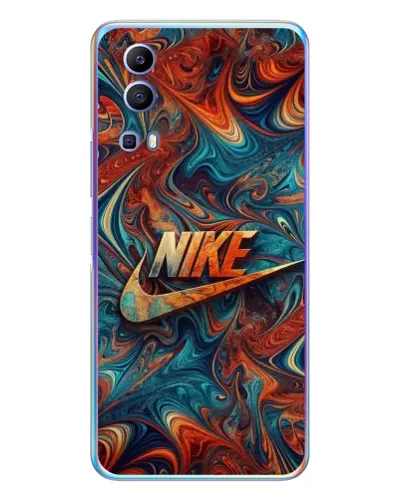 Чехол для Vivo Y72 с картинкой «Nike в абстракции» Чехол для Vivo Y72 с картинкой «Nike в абстракции»