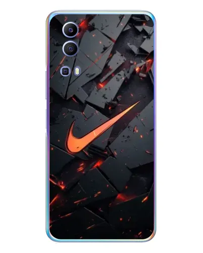 Чехол для Vivo Y72 с картинкой «Nike — эффект разломов» Чехол для Vivo Y72 с картинкой «Nike — эффект разломов»