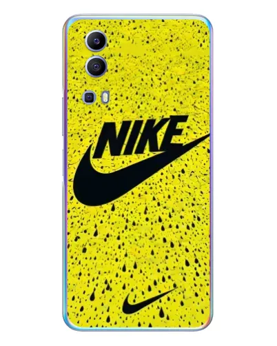 Чехол для Vivo Y72 с картинкой «Желтый текстурный Nike» Чехол для Vivo Y72 с картинкой «Желтый текстурный Nike»