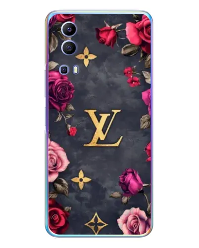 Чехол для Vivo Y72 с картинкой «Цветочный Louis Vuitton» Чехол для Vivo Y72 с картинкой «Цветочный Louis Vuitton»