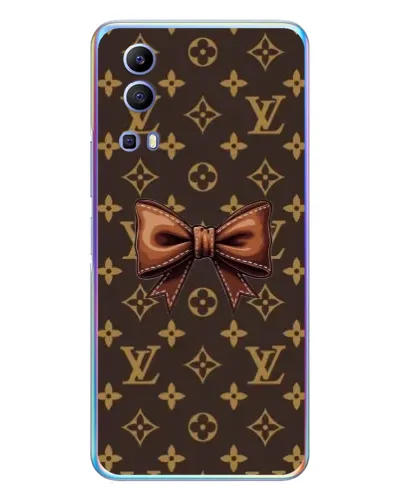 Чехол для Vivo Y72 с картинкой «LV с бантом» Чехол для Vivo Y72 с картинкой «LV с бантом»