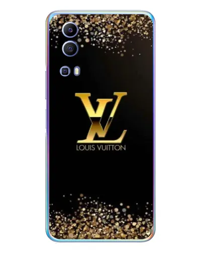 Чехол для Vivo Y72 с картинкой «LV — золотые искры» Чехол для Vivo Y72 с картинкой «LV — золотые искры»