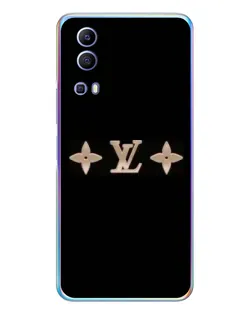 Чехол для Vivo Y72 с картинкой «Louis Vuitton — минимализм»