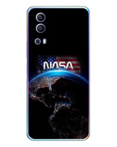 Чехол для Vivo Y72 с картинкой «Земля из космоса NASA» Чехол для Vivo Y72 с картинкой «Земля из космоса NASA»