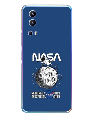 Чехол для Vivo Y72 с картинкой «NASA — лунная миссия» Чехол для Vivo Y72 с картинкой «NASA — лунная миссия»