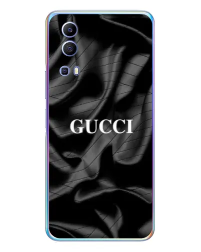 Чехол для Vivo Y72 с картинкой «Gucci — шелковые волны» Чехол для Vivo Y72 с картинкой «Gucci — шелковые волны»