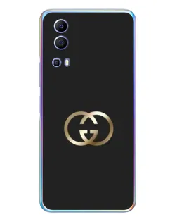 Чехол для Vivo Y72 с картинкой «Минимализм Gucci»