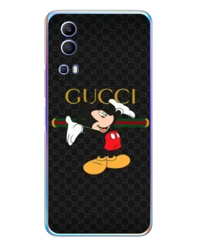 Чехол для Vivo Y72 с картинкой «Микки Маус Gucci» Чехол для Vivo Y72 с картинкой «Микки Маус Gucci»