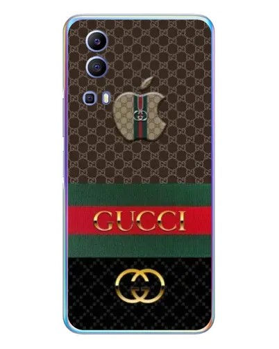 Чехол для Vivo Y72 с картинкой «Gucci — брендированный десерт» Чехол для Vivo Y72 с картинкой «Gucci — брендированный десерт»