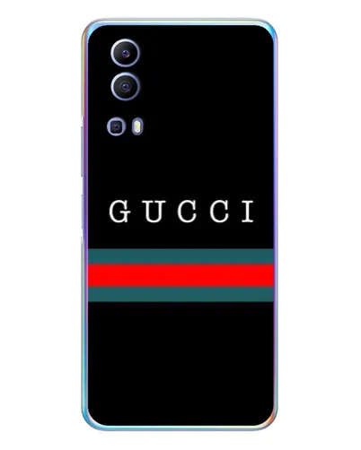 Чехол для Vivo Y72 с картинкой «Gucci — красный пояс» Чехол для Vivo Y72 с картинкой «Gucci — красный пояс»