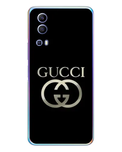 Чехол для Vivo Y72 с картинкой «Gucci — золото на черном» Чехол для Vivo Y72 с картинкой «Gucci — золото на черном»