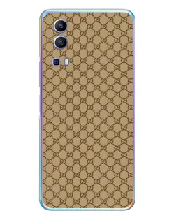 Чехол для Vivo Y72 с картинкой «Gucci — классический беж»