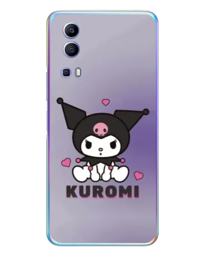 Чехол для Vivo Y72 с картинкой «Kuromi — фиолетовый арт» Чехол для Vivo Y72 с картинкой «Kuromi — фиолетовый арт»