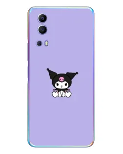 Чехол для Vivo Y72 с картинкой «Kuromi — фиолетовый минимализм» Чехол для Vivo Y72 с картинкой «Kuromi — фиолетовый минимализм»