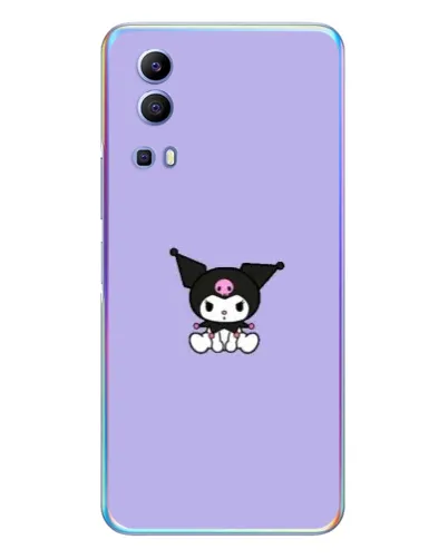 Чехол для Vivo Y72 с картинкой «Kuromi — фиолетовый минимализм» Чехол для Vivo Y72 с картинкой «Kuromi — фиолетовый минимализм»