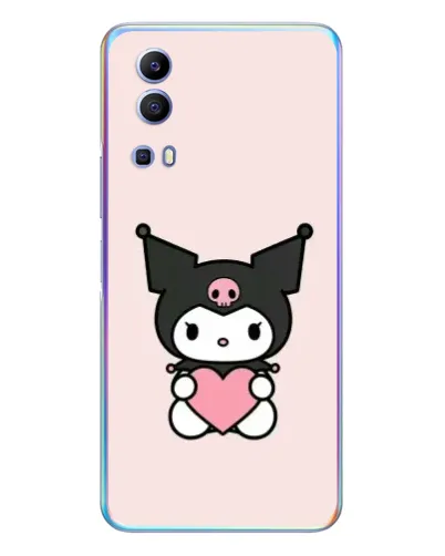 Чехол для Vivo Y72 с картинкой «Kuromi и сердце» Чехол для Vivo Y72 с картинкой «Kuromi и сердце»