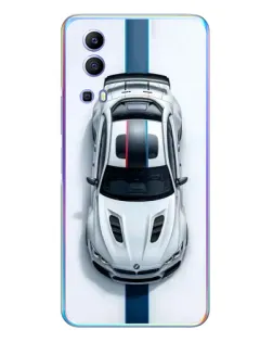 Чехол для Vivo Y72 с картинкой «Вид сверху — BMW M»