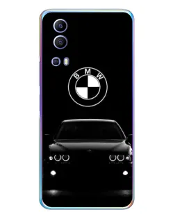 Чехол для Vivo Y72 с картинкой «BMW — взгляд из темноты»