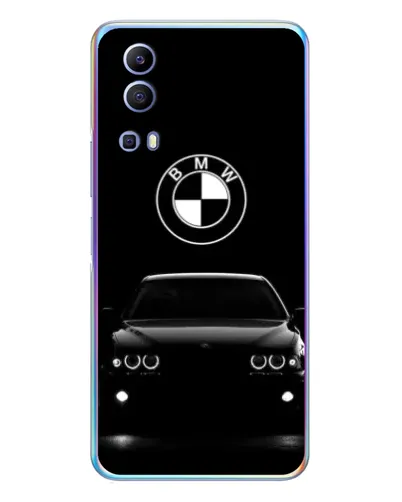 Чехол для Vivo Y72 с картинкой «BMW — взгляд из темноты»