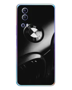Чехол для Vivo Y72 с картинкой «Эмблема BMW — макро»