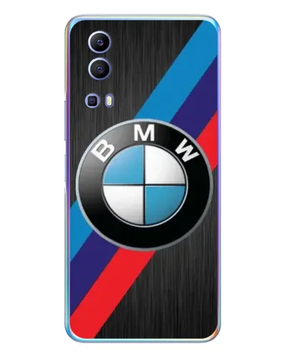 Чехол для Vivo Y72 с картинкой «BMW M-stripes стиль»