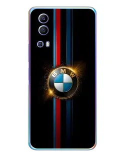 Чехол для Vivo Y72 с картинкой «BMW M-Power неон»