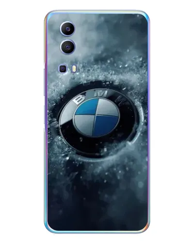 Чехол для Vivo Y72 с картинкой «Логотип BMW — лед» Чехол для Vivo Y72 с картинкой «Логотип BMW — лед»