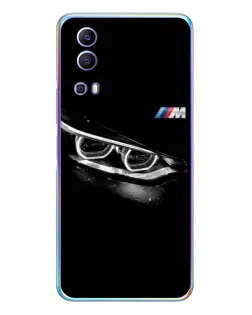 Чехол для Vivo Y72 с картинкой «BMW — взгляд тигра»
