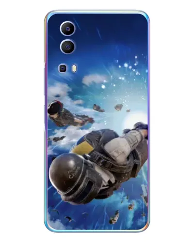 Чехол для Vivo Y72 с картинкой «Десант PUBG — прыжок» Чехол для Vivo Y72 с картинкой «Десант PUBG — прыжок»