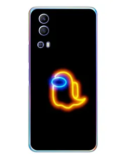 Чехол для Vivo Y72 с картинкой «Among Us неоновое сияние» Чехол для Vivo Y72 с картинкой «Among Us неоновое сияние»