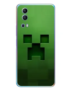 Чехол для Vivo Y72 с картинкой «Крипер микро-дизайн» Чехол для Vivo Y72 с картинкой «Крипер микро-дизайн»