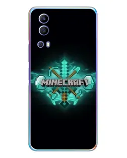 Чехол для Vivo Y72 с картинкой «Minecraft Diamond лого» Чехол для Vivo Y72 с картинкой «Minecraft Diamond лого»