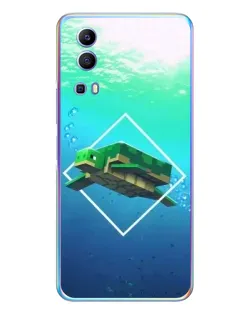 Чехол для Vivo Y72 с картинкой «Черепаха Minecraft» Чехол для Vivo Y72 с картинкой «Черепаха Minecraft»