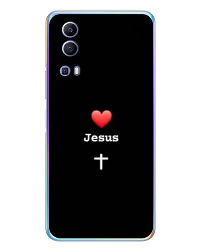 Чохол для Vivo Y72 з картинкою «Серце - Jesus» Чохол для Vivo Y72 з картинкою «Серце - Jesus»