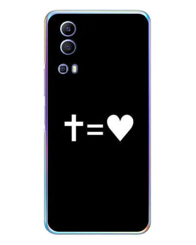 Чохол для Vivo Y72 з картинкою «Хрест та Серце» Чохол для Vivo Y72 з картинкою «Хрест та Серце»