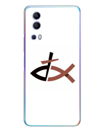 Чохол для Vivo Y72 з картинкою «Риба та хрест» Чохол для Vivo Y72 з картинкою «Риба та хрест»