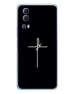 Чохол для Vivo Y72 з картинкою «Тонкий хрест»