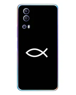 Чохол для Vivo Y72 з картинкою «Символ риби Jesus»
