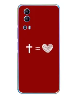 Чохол для Vivo Y72 з картинкою «Рівняння любові»