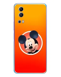 Чехол для Vivo Y72 с картинкой «Mickey в круге»
