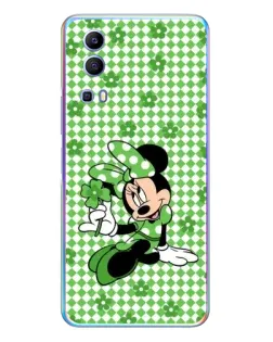 Чехол для Vivo Y72 с картинкой «Mickey в клетку»