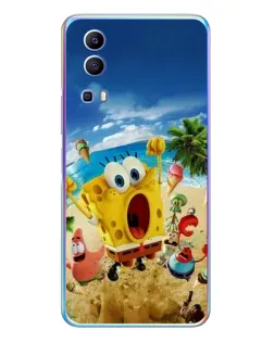 Чехол для Vivo Y72 с картинкой «Развлечения на пляже»