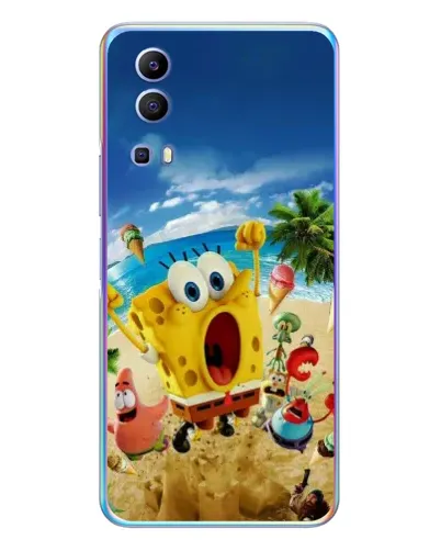 Чехол для Vivo Y72 с картинкой «Развлечения на пляже»