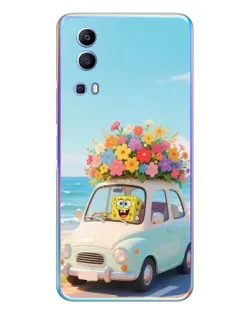 Чехол для Vivo Y72 с картинкой «Автомобильное путешествие»