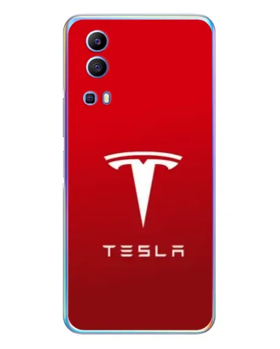 Чехол для Vivo Y72 с картинкой «Tesla Red Classic» Чехол для Vivo Y72 с картинкой «Tesla Red Classic»