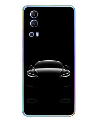 Чехол для Vivo Y72 с картинкой «Силуэт Tesla Night» Чехол для Vivo Y72 с картинкой «Силуэт Tesla Night»