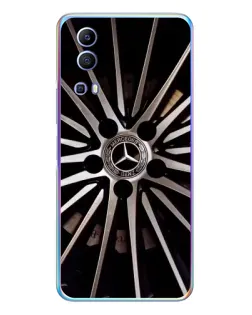 Чехол для Vivo Y72 с картинкой «Диск Mercedes»