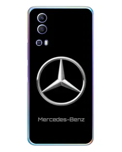 Чехол для Vivo Y72 с картинкой «Mercedes Silver Logo»