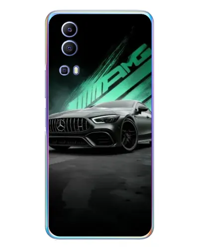 Чехол для Vivo Y72 с картинкой «Темный Mercedes AMG» Чехол для Vivo Y72 с картинкой «Темный Mercedes AMG»
